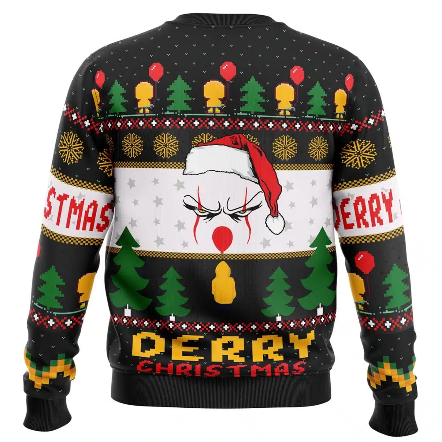 Derry Pennywise Christmas Ugly Christmas Sweater