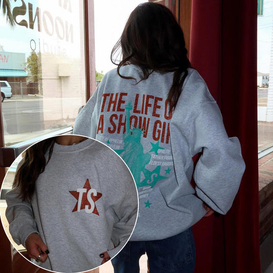 2 Sides T.S Showgirl Sweatshirt, TS12 Shirt For Fans