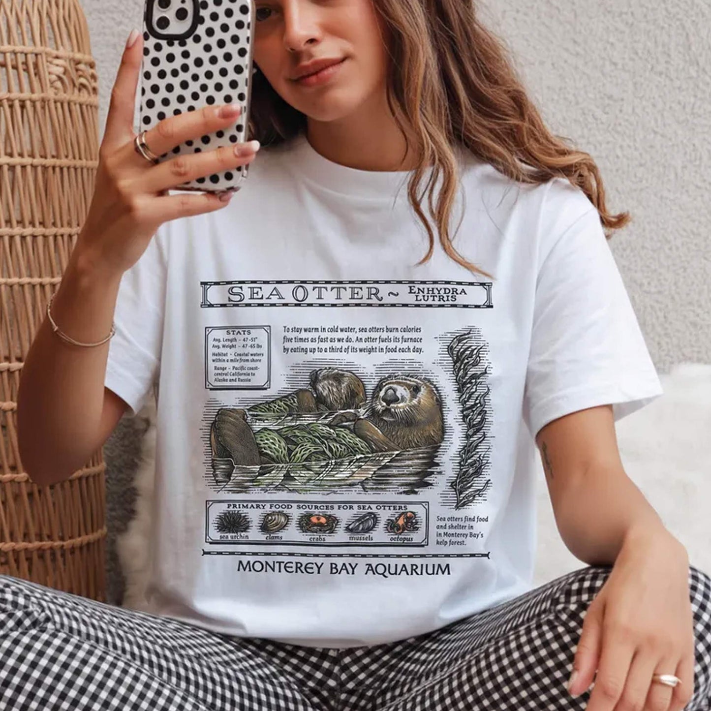 Sea Otters Monterey Bay Aquarium Shirt, Music Fan T-Shirt, Monterey Bay Aquarium Sweatshirt