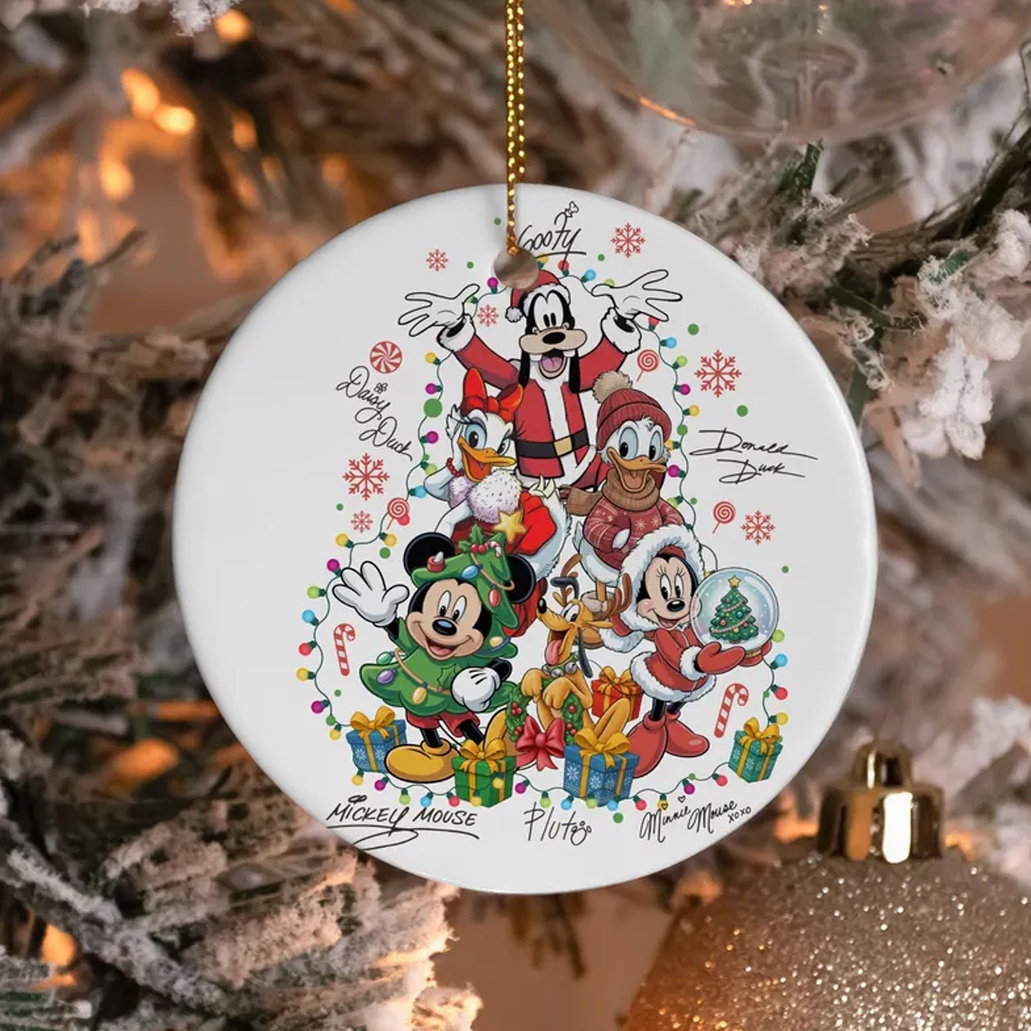 Ceramic Ornament With Same Design