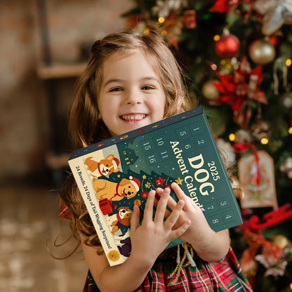 Dog Advent Calendar 2025 Ornaments 24 Days Christmas Countdown Calendar