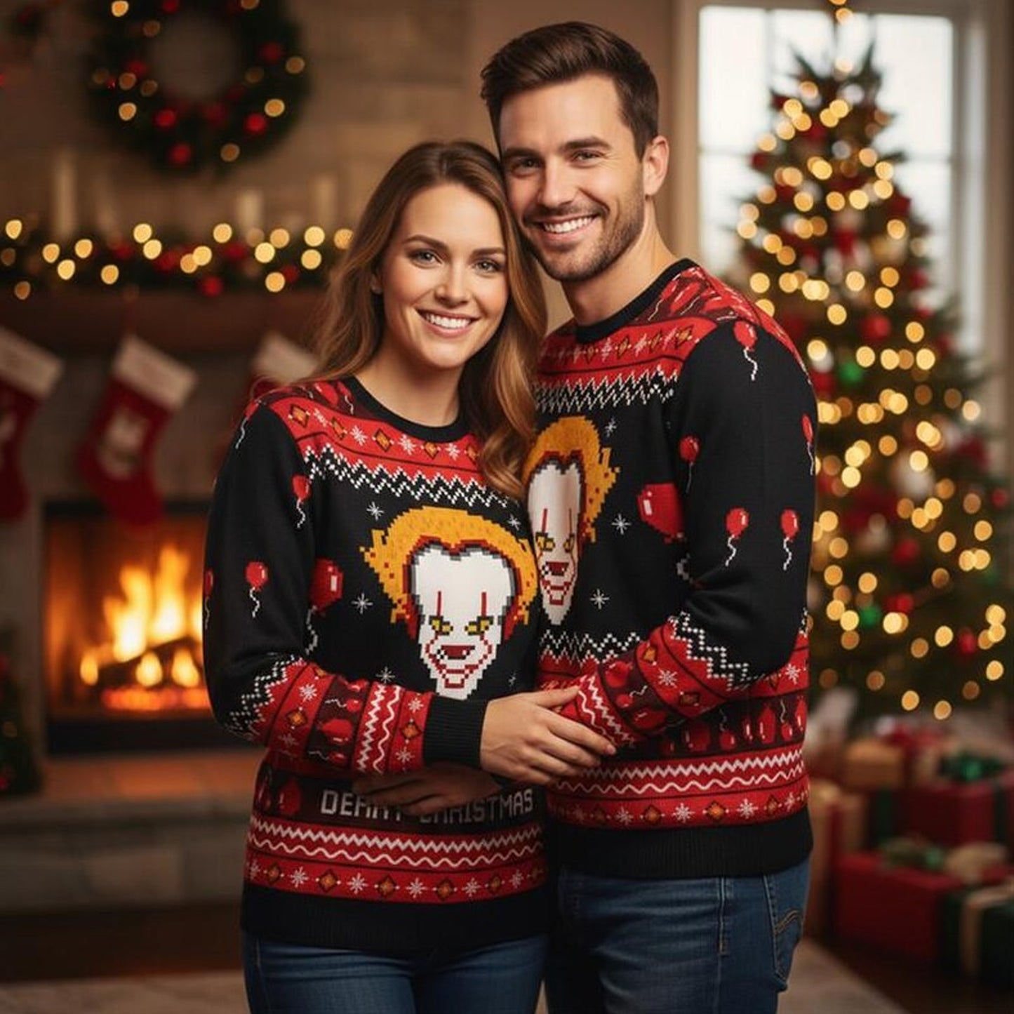 Derry Christmas IT Christmas Ugly Christmas Sweater