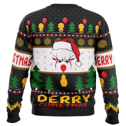 Derry Pennywise Christmas Ugly Christmas Sweater