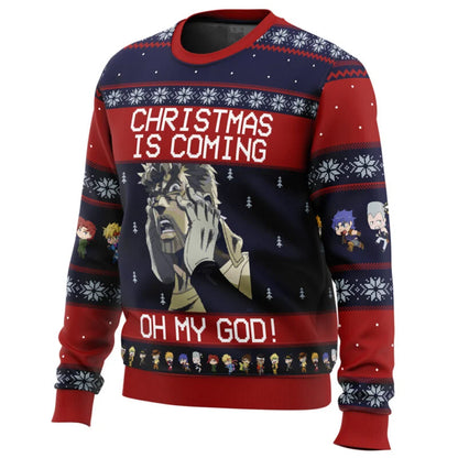 Jojo's Bizarre Adventure Ugly Christmas Sweater