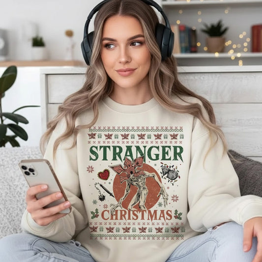 2025 Stranger Christmas Sweatshirt For Fans