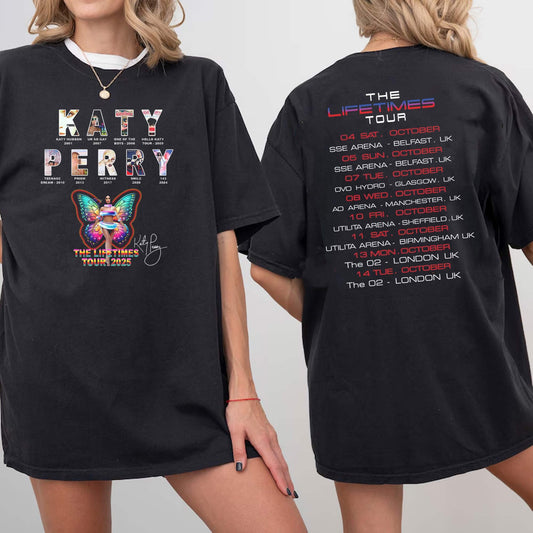 2 Sides Katy Concert Tee, The Lifetime Tour 2025 Sweatshirt