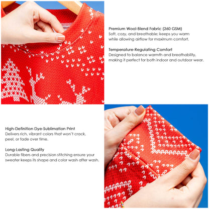 Unisex Christmas Huntrix Kpop Monster Ugly Sweater