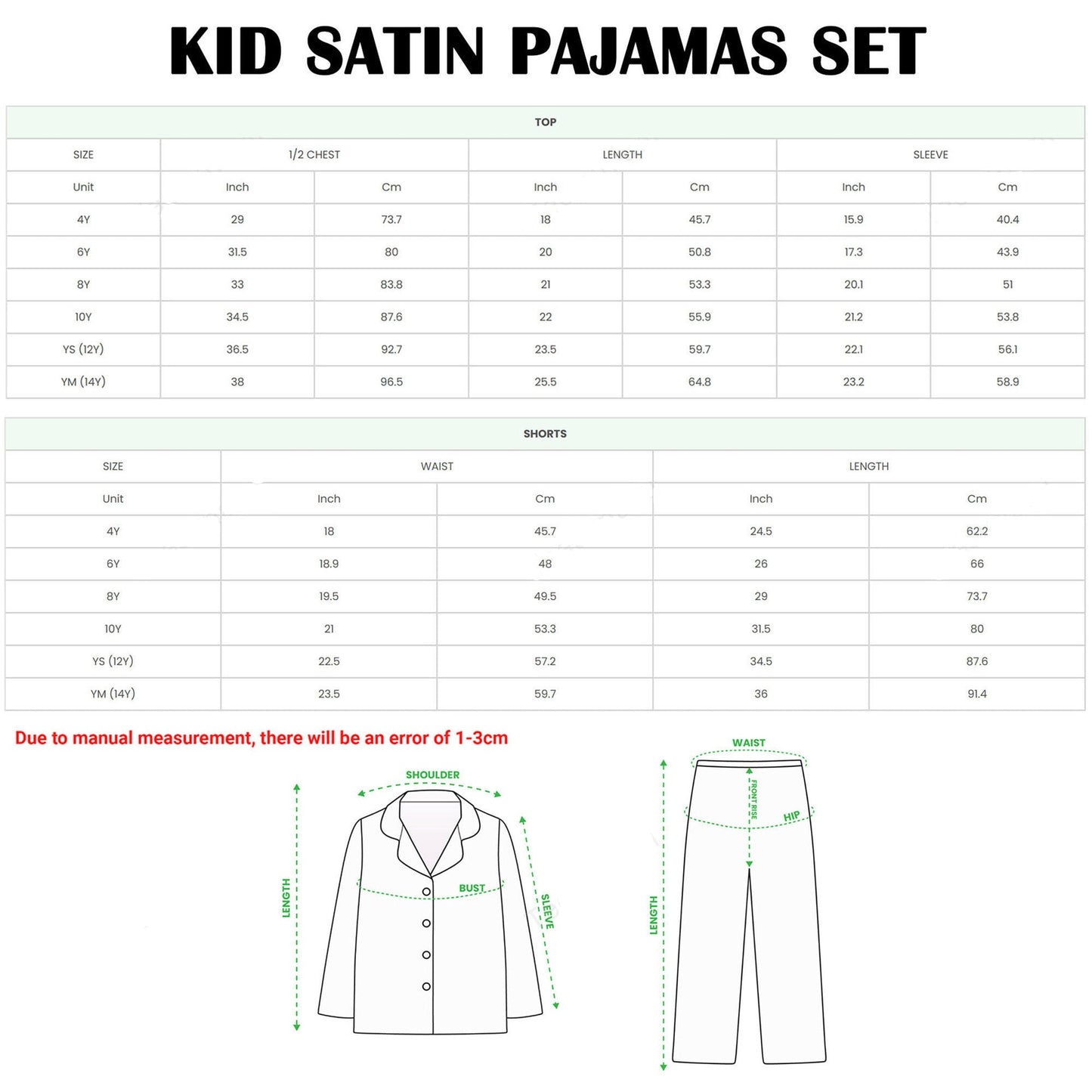 Buttonlab™ Cozy Spooky Coraline Satin Pajamas Set For Family