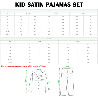 Buttonlab™ Cozy Spooky Coraline Satin Pajamas Set For Family