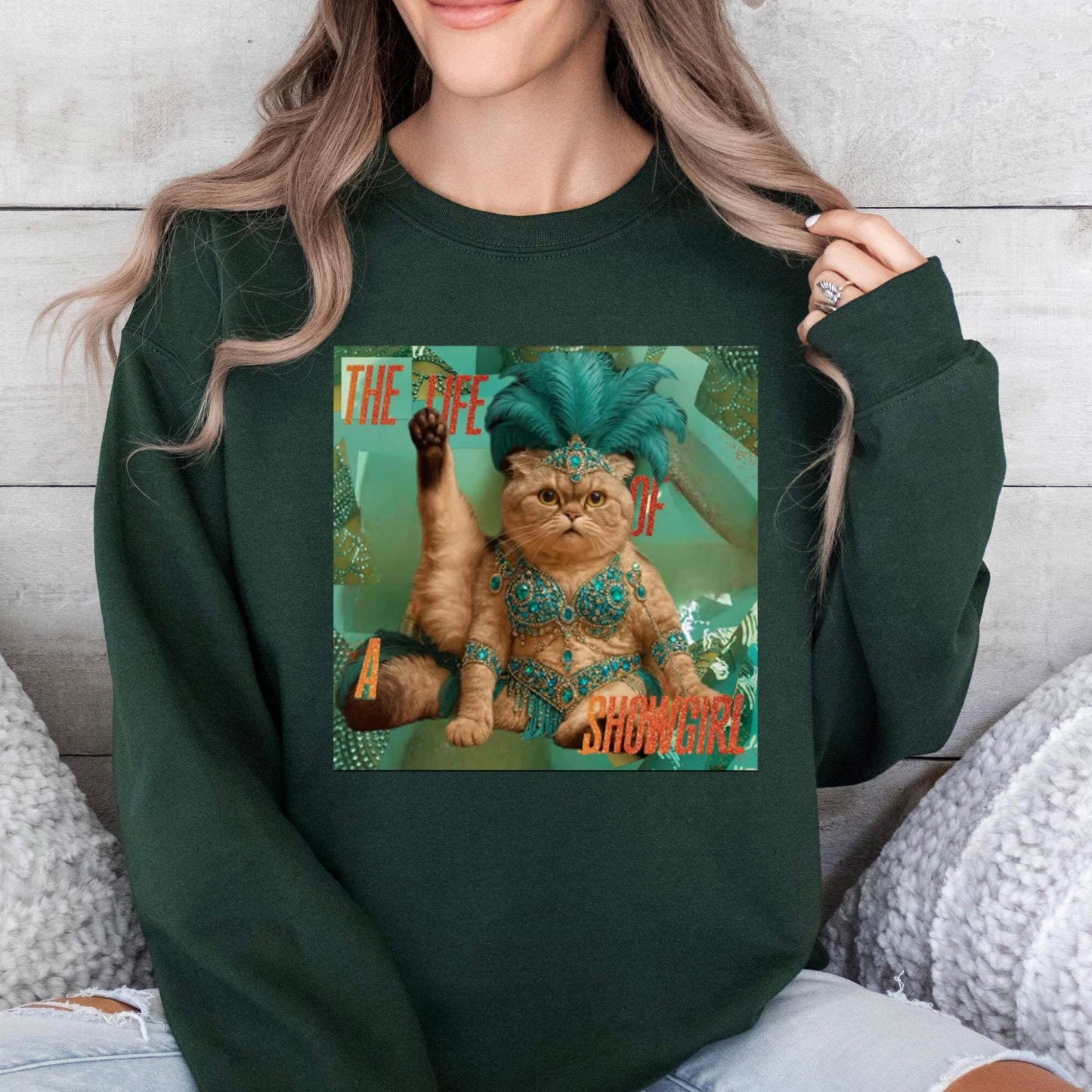 Cute ShowCat Shirt, Cat Lovers Sweatshirt