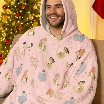 Buttonlab™ Adult Demon Hunter Oversized Adult Hoodie Blanket