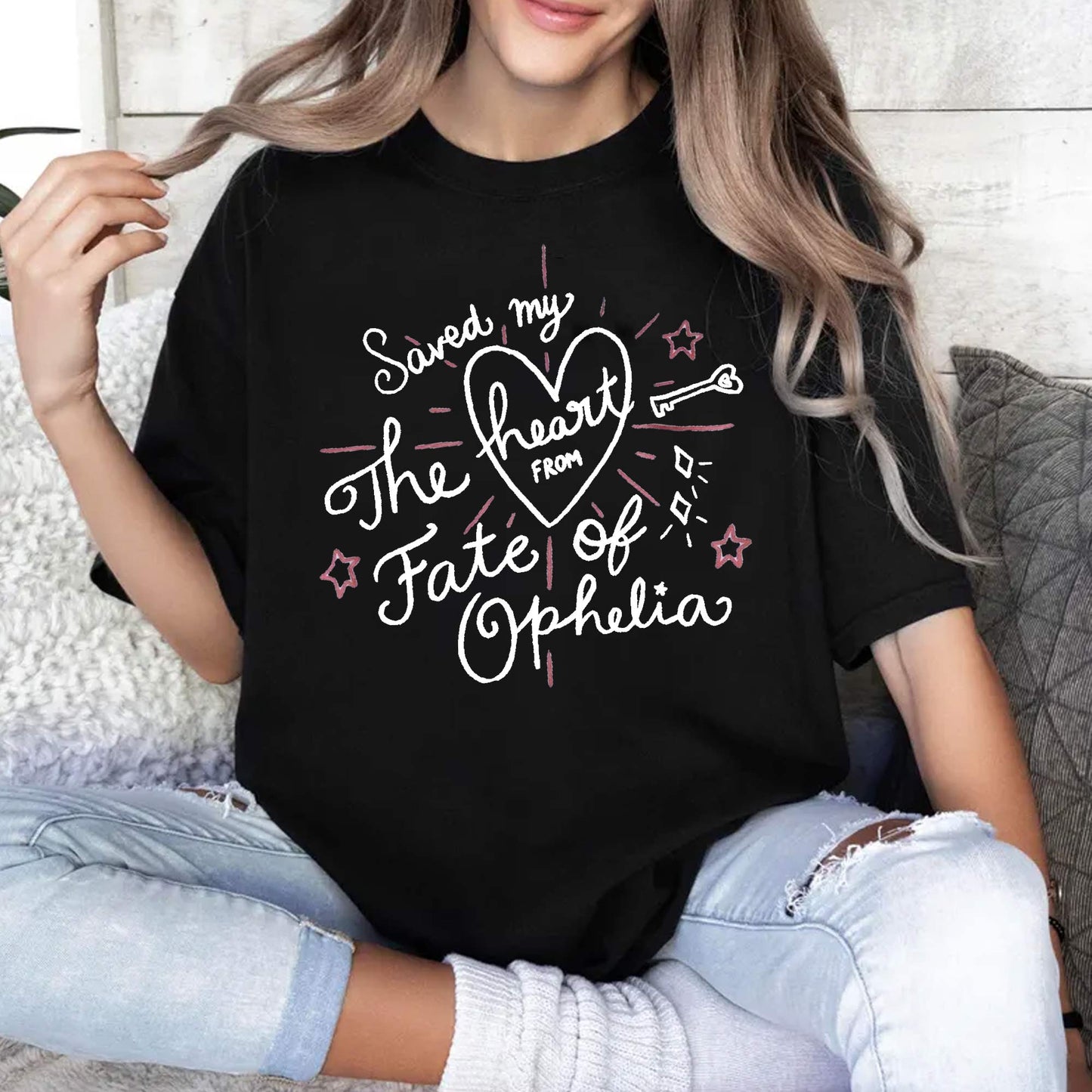 Saved My Heart Sweatshirt, T.S12 The Fate Of Ophelia Tee