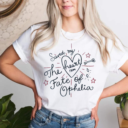 Saved My Heart Sweatshirt, T.S12 The Fate Of Ophelia Tee