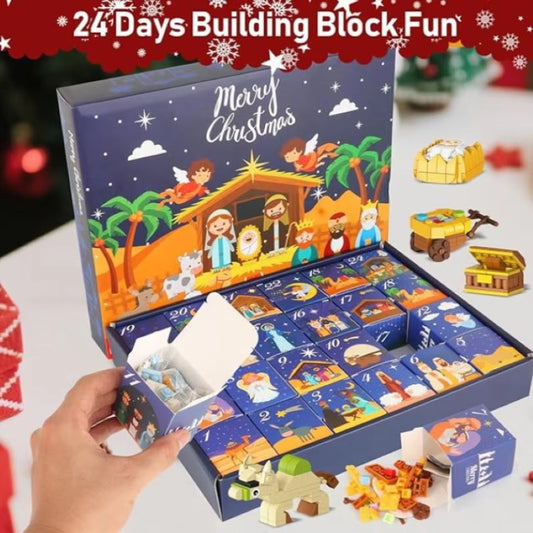 2026 Christmas Advent Gift 24-day Diy Countdown Calendar
