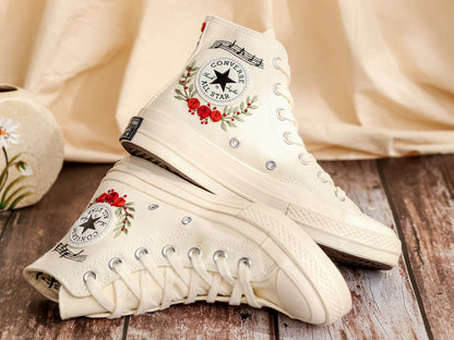 Custom Embroidered Converse Chuck Taylor All Star Shoes