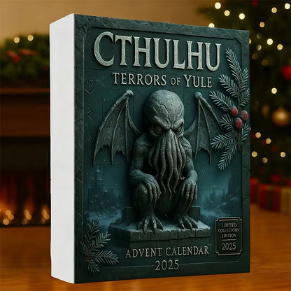 Advent Calendar 2d Flat Acrylic Hanging Cthulhu Monsters