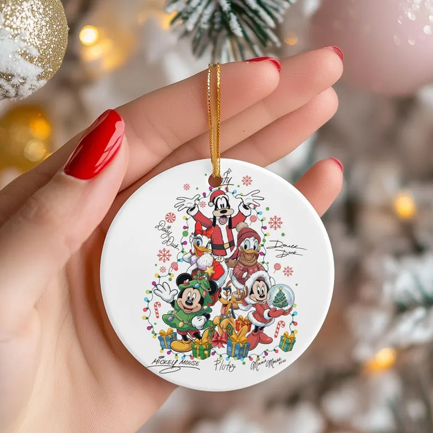 Ceramic Ornament With Same Design