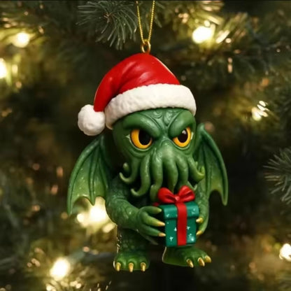 Advent Calendar 2d Flat Acrylic Hanging Cthulhu Monsters