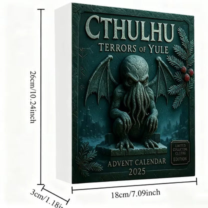 Advent Calendar 2d Flat Acrylic Hanging Cthulhu Monsters
