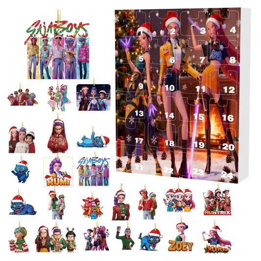 Huntrix Christmas Advent Calendar Count Down