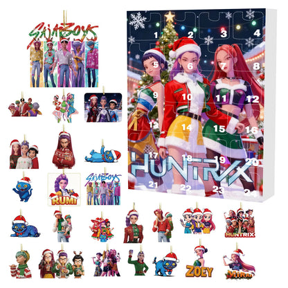 Huntrix Christmas Advent Calendar Count Down