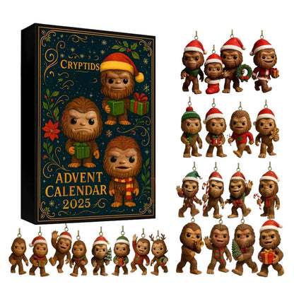 24 Days Christmas Countdown Calendar Christmas Advent Calendar 2025