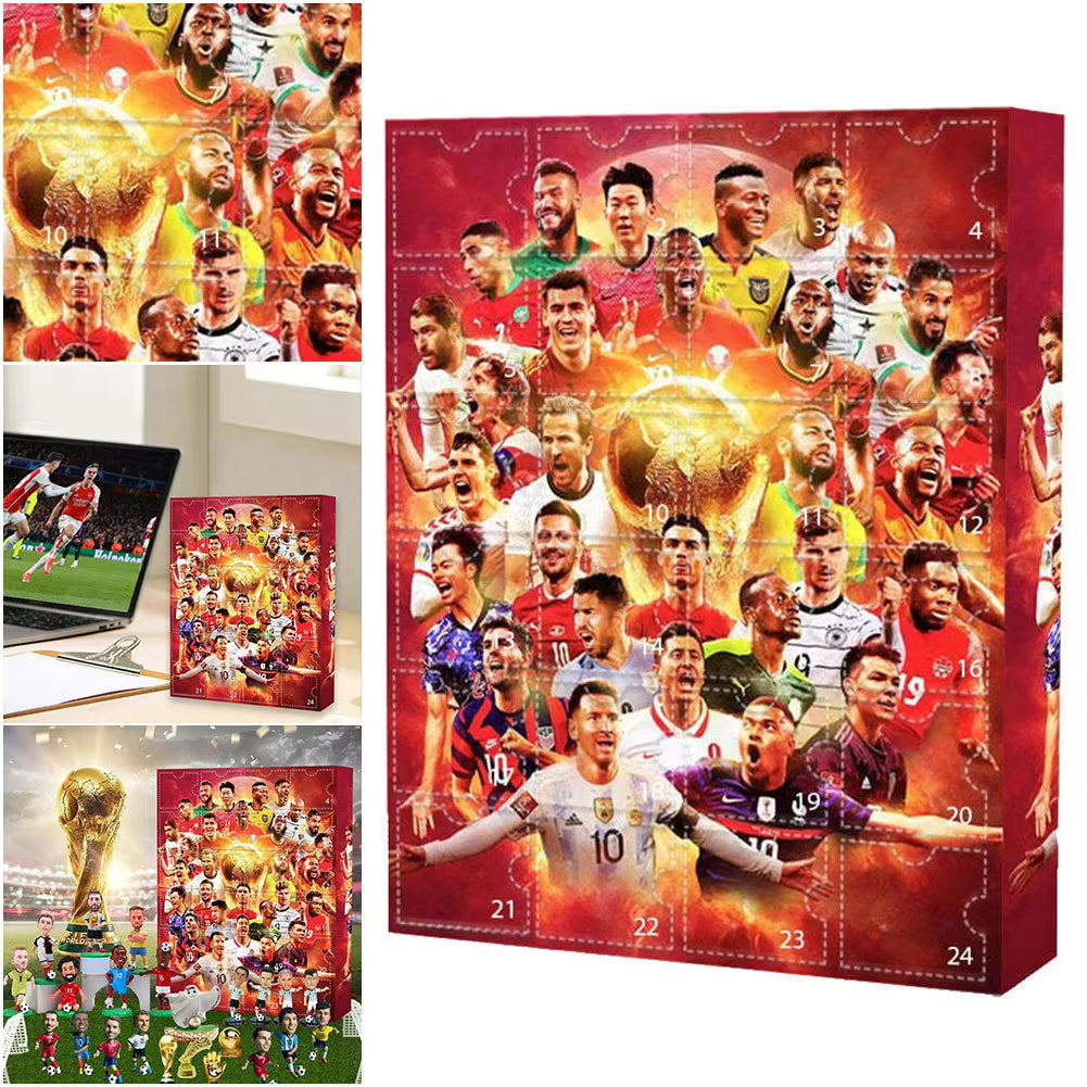2025 Christmas Sport Advent Calendar with 24 Ornament