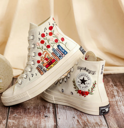 Custom Embroidered Converse Chuck Taylor All Star Shoes